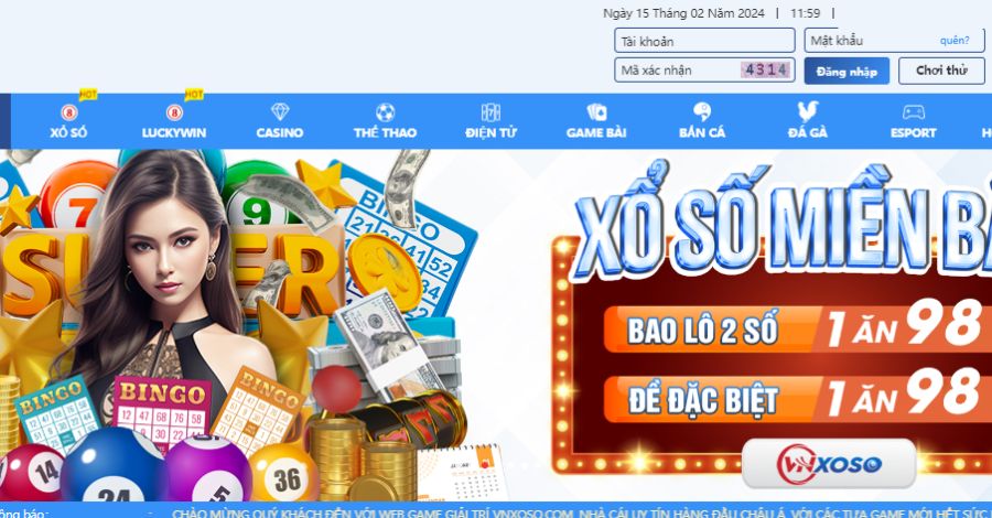 Bạn có thể tham gia cá cược đa dạng Game Online tại VNXOSO