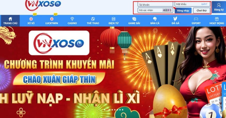 Chi tiết các bước đăng nhập nhà cái VNXOSO