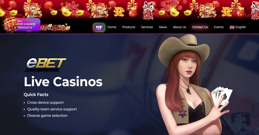 Giới thiệu sảnh game EBET Live Casino